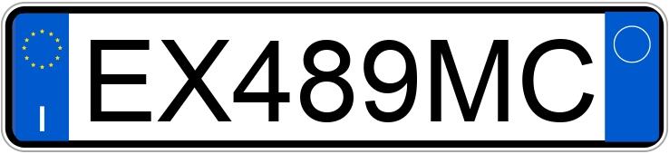 Numer rejestracyjny EX489MC posiada VOLKSWAGEN Golf 7a serie Numer rejestracyjny EX489MC posiada VOLKSWAGEN Golf 7a serie