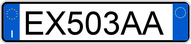 Numer rejestracyjny EX503AA posiada FIAT Panda 3a serie Numer rejestracyjny EX503AA posiada FIAT Panda 3a serie