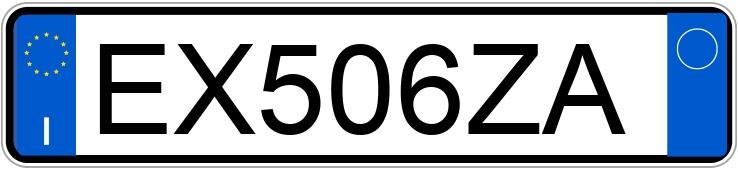 Numer rejestracyjny EX506ZA posiada VOLKSWAGEN Polo 5a serie