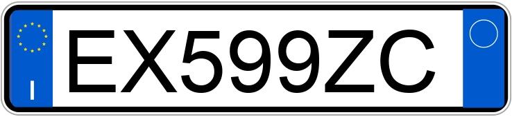 Numer rejestracyjny EX599ZC posiada FORD Fiesta 6a serie