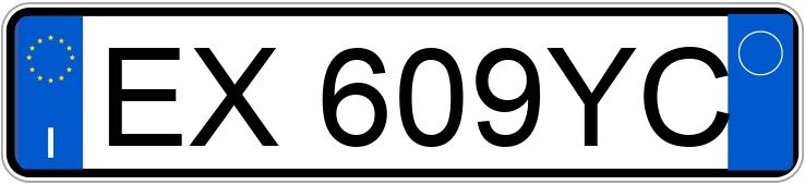 Numer rejestracyjny EX609YC posiada VOLKSWAGEN Polo 5a serie