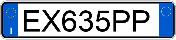 Numer rejestracyjny EX635PP posiada OPEL Corsa 4a serie Numer rejestracyjny EX635PP posiada OPEL Corsa 4a serie