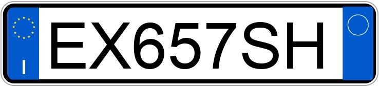 Numer rejestracyjny EX657SH posiada NISSAN Qashqai 2a serie Numer rejestracyjny EX657SH posiada NISSAN Qashqai 2a serie