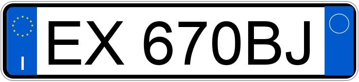 Numer rejestracyjny EX670BJ posiada SEAT Alhambra 2a serie Numer rejestracyjny EX670BJ posiada SEAT Alhambra 2a serie