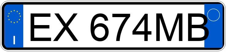 Numer rejestracyjny EX674MB posiada OPEL Astra 4a serie