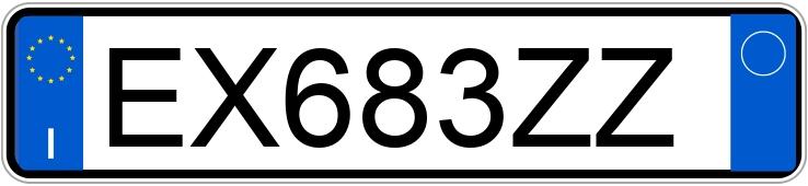 Numer rejestracyjny EX683ZZ posiada MERCEDES GLA