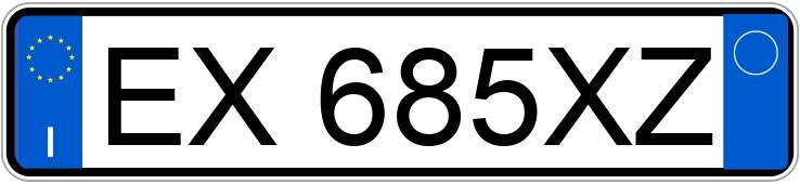 Numer rejestracyjny EX685XZ posiada VOLKSWAGEN Polo 5a serie Polo 1.4 TDI 5P Fresh (55 kw)