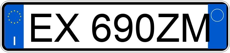 Numer rejestracyjny EX690ZM posiada OPEL Mokka 1a serie Numer rejestracyjny EX690ZM posiada OPEL Mokka 1a serie