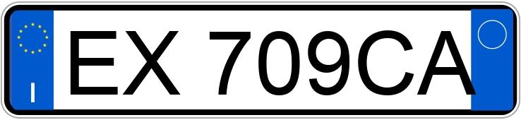 Numer rejestracyjny EX709CA posiada AUDI A3 3a serie Numer rejestracyjny EX709CA posiada AUDI A3 3a serie