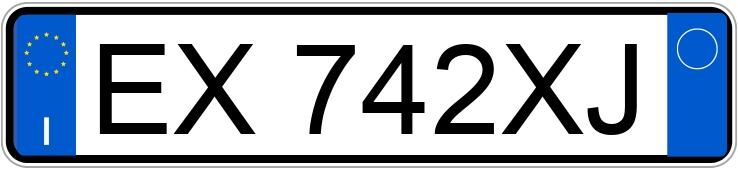 Numer rejestracyjny EX742XJ posiada FORD Fiesta 6a serie