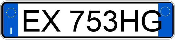 Numer rejestracyjny EX753HG posiada AUDI A6 4a serie Numer rejestracyjny EX753HG posiada AUDI A6 4a serie