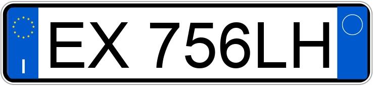 Numer rejestracyjny EX756LH posiada FIAT Punto 4a serie Punto 1.3 MJT II 75 CV 5P Lounge (55 kw)