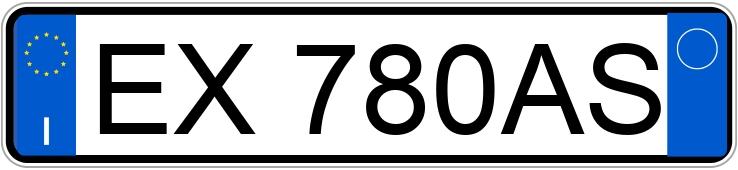 Numer rejestracyjny EX780AS posiada ALFA ROMEO Giulietta Numer rejestracyjny EX780AS posiada ALFA ROMEO Giulietta