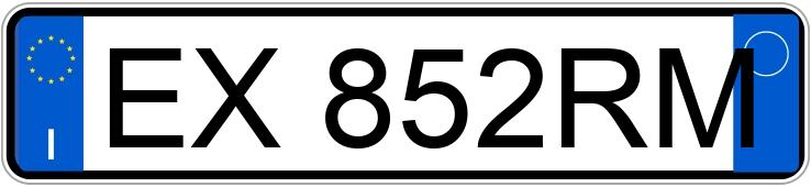 Numer rejestracyjny EX852RM posiada VOLKSWAGEN Tiguan 1a serie