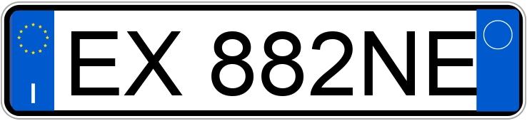 Numer rejestracyjny EX882NE posiada PEUGEOT 3008 1a serie