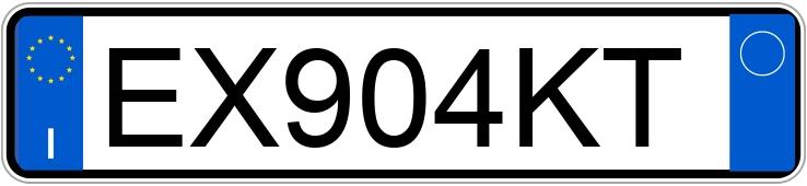 Numer rejestracyjny EX904KT posiada SMART fortwo 3as.