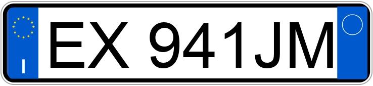 Numer rejestracyjny EX941JM posiada MERCEDES Classe V