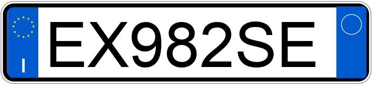 Numer rejestracyjny EX982SE posiada VOLKSWAGEN Golf 7a serie Numer rejestracyjny EX982SE posiada VOLKSWAGEN Golf 7a serie