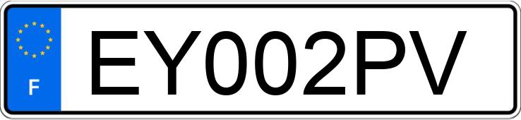 Numer rejestracyjny EY002PV posiada BMW SERIE 2