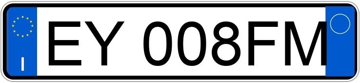 Numer rejestracyjny EY008FM posiada VOLKSWAGEN Golf 7a serie