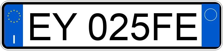 Numer rejestracyjny EY025FE posiada FORD Mondeo 4a serie