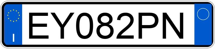 Numer rejestracyjny EY082PN posiada PEUGEOT 208 1o serie