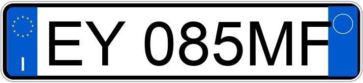 Numer rejestracyjny EY085MF posiada FIAT 500L Numer rejestracyjny EY085MF posiada FIAT 500L