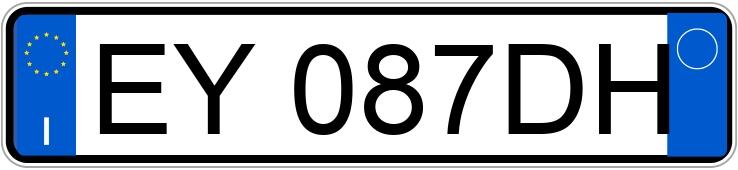 Numer rejestracyjny EY087DH posiada KIA Rio 3a serie Numer rejestracyjny EY087DH posiada KIA Rio 3a serie