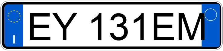 Numer rejestracyjny EY131EM posiada FORD C-Max 2a serie