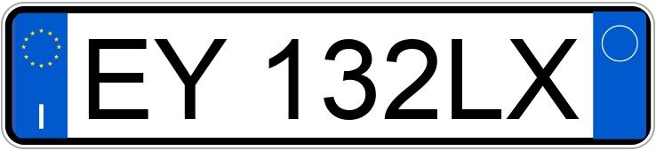 Numer rejestracyjny EY132LX posiada KIA Picanto 3a serie Numer rejestracyjny EY132LX posiada KIA Picanto 3a serie