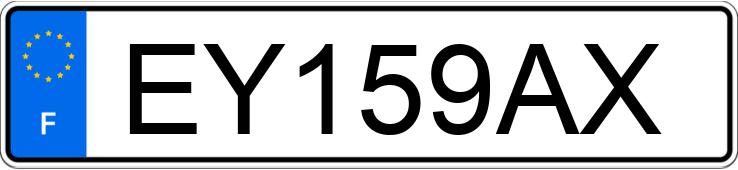 Numer rejestracyjny EY159AX posiada MERCEDES CLASSE V