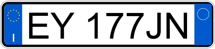 Numer rejestracyjny EY177JN posiada VOLKSWAGEN Polo 5a serie Numer rejestracyjny EY177JN posiada VOLKSWAGEN Polo 5a serie