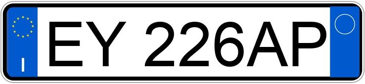 Numer rejestracyjny EY226AP posiada MERCEDES GLA Numer rejestracyjny EY226AP posiada MERCEDES GLA