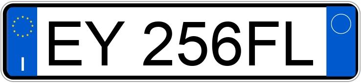 Numer rejestracyjny EY256FL posiada DACIA Sandero 2a serie Numer rejestracyjny EY256FL posiada DACIA Sandero 2a serie