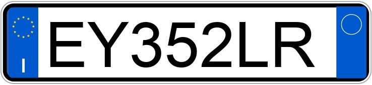 Numer rejestracyjny EY352LR posiada FORD Fiesta 6a serie Numer rejestracyjny EY352LR posiada FORD Fiesta 6a serie