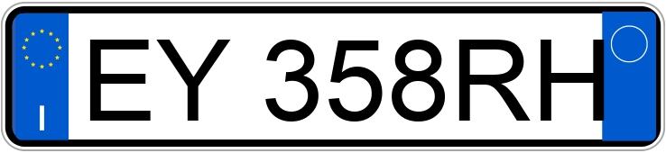 Numer rejestracyjny EY358RH posiada BMW Serie 3 Numer rejestracyjny EY358RH posiada BMW Serie 3