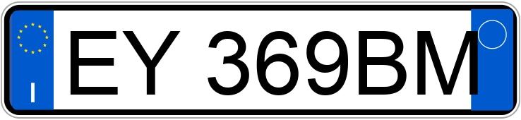 Numer rejestracyjny EY369BM posiada ALFA ROMEO MiTo Numer rejestracyjny EY369BM posiada ALFA ROMEO MiTo