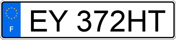 Numer rejestracyjny EY372HT posiada RENAULT VEL SATIS
