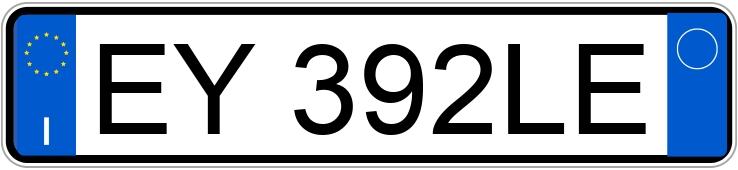 Numer rejestracyjny EY392LE posiada PEUGEOT 208 1o serie