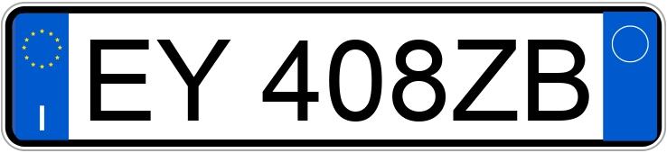 Numer rejestracyjny EY408ZB posiada OPEL Corsa 5a serie