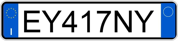 Numer rejestracyjny EY417NY posiada DACIA Duster 1a serie Numer rejestracyjny EY417NY posiada DACIA Duster 1a serie