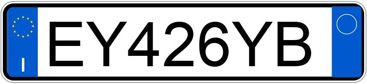 Numer rejestracyjny EY426YB posiada VOLKSWAGEN Polo 5a serie Numer rejestracyjny EY426YB posiada VOLKSWAGEN Polo 5a serie