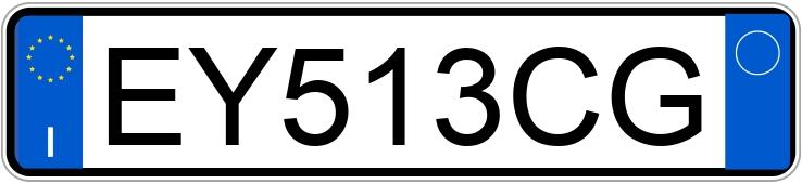 Numer rejestracyjny EY513CG posiada VOLKSWAGEN Golf 7a serie Numer rejestracyjny EY513CG posiada VOLKSWAGEN Golf 7a serie