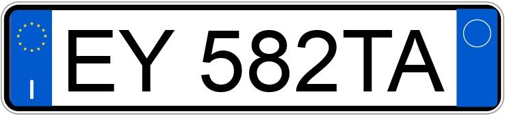 Numer rejestracyjny EY582TA posiada MERCEDES CLA Numer rejestracyjny EY582TA posiada MERCEDES CLA