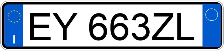 Numer rejestracyjny EY663ZL posiada MERCEDES GLA