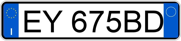 Numer rejestracyjny EY675BD posiada VOLKSWAGEN Polo 5a serie Numer rejestracyjny EY675BD posiada VOLKSWAGEN Polo 5a serie