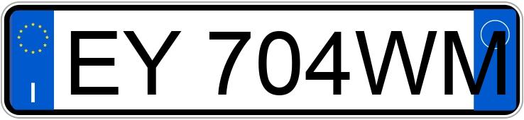 Numer rejestracyjny EY704WM posiada SKODA OCTAVIA
