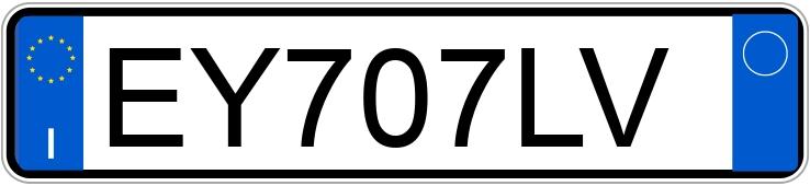 Numer rejestracyjny EY707LV posiada TOYOTA Yaris 3a serie Numer rejestracyjny EY707LV posiada TOYOTA Yaris 3a serie