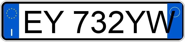 Numer rejestracyjny EY732YW posiada FIAT 500L Numer rejestracyjny EY732YW posiada FIAT 500L