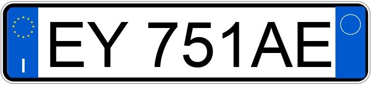 Numer rejestracyjny EY751AE posiada MINI Mini Countrym.